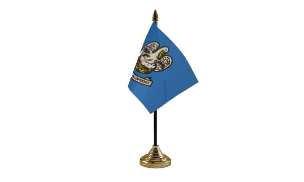 Louisiana Table Flags